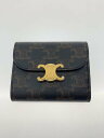 【中古】CELINE◆3つ折り財布_トリオンフ//【服飾雑貨他】(4)