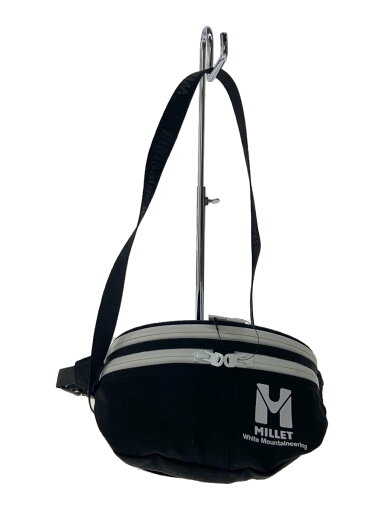 【中古】MILLET◆ショルダーバッグ/--/BLK/無地【バッグ】 【中古】MILLET◆ショルダーバッグ/--/BLK/無地【バッグ】