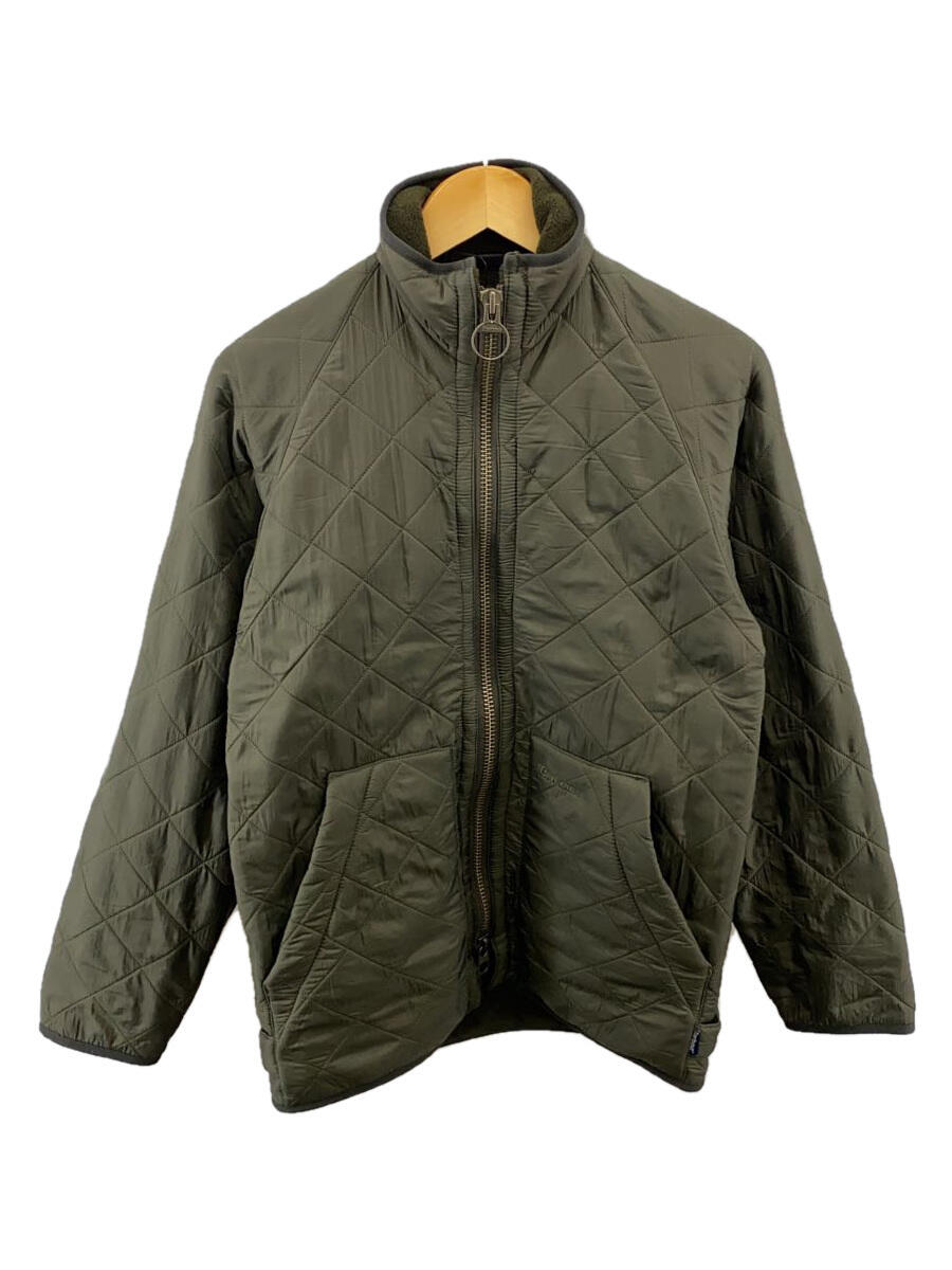 【中古】Barbour キルティングジャケット/XXS/ポリエステル/KHK/06AW51【レディースウェア】