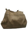 【中古】COACH◆レクシー_ベージュ/レザー/BEG/無地【バッグ】(4)
