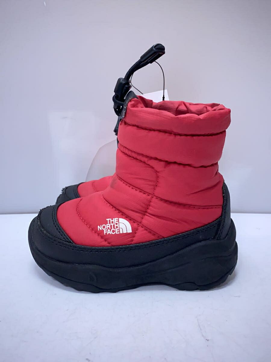 【中古】THE NORTH FACE◆キッズ靴/14cm/ブーツ/RED/NFJ51781【キッズ】