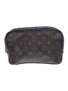 【中古】LOUIS VUITTON◆トゥルース・トワレット28_モノグラム・キャンバス_BRW/PVC/BRW【バッグ】