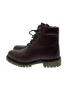 【中古】Timberland◆レースアップブーツ/--/BRW【シューズ】