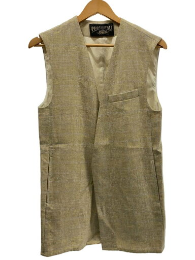 【中古】PHOTOCOPIEU◆LONG GILET(ロングジレ)/FREE/レーヨン/イエロー/231VTR//【レディースウェア】 【中古】PHOTOCOPIEU◆LONG GILET(ロングジレ)/FREE/レーヨン/イエロー/231VTR//【レディースウェア】