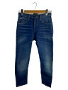 【中古】ARMANI JEANS◆ストレートパンツ/32/コットン/IDG/無地【メンズウェア】