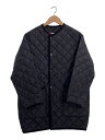 yÁzBarbourQUILTED NO COLLAR COAT/R[g/8/iC/BLK/2102002yfB[XEFAz