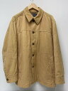 【中古】CHAPS RALPH LAUREN◆コーズカーコート/ジャケット/2L/コーデュロイ/CML/無地【メンズウェア】