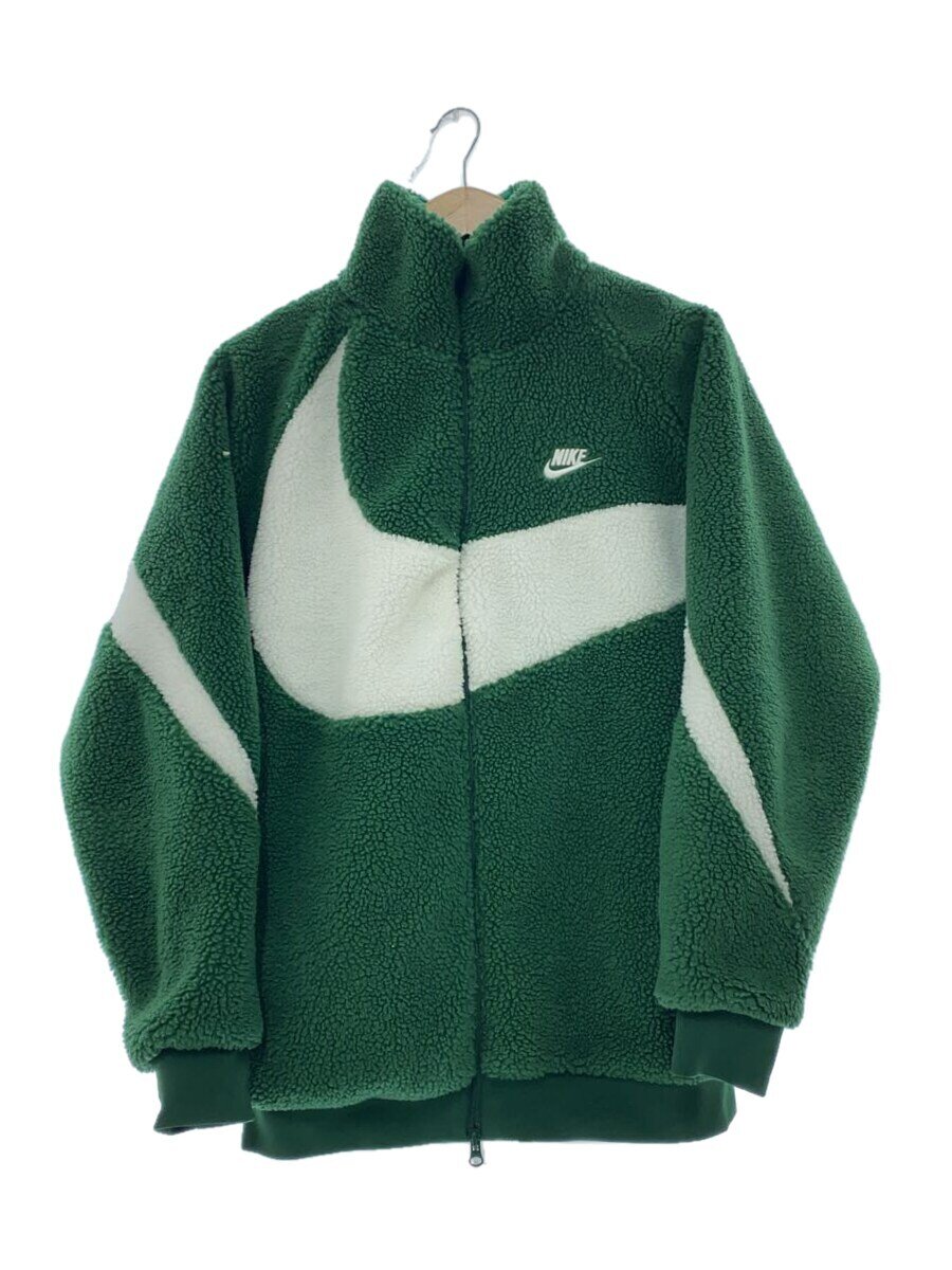 【中古】NIKE◆フリースジャケット/L/ポリエステル/GRN/BQ6546-341/VW SWSH FULL ZIP JKT【メンズウェア】