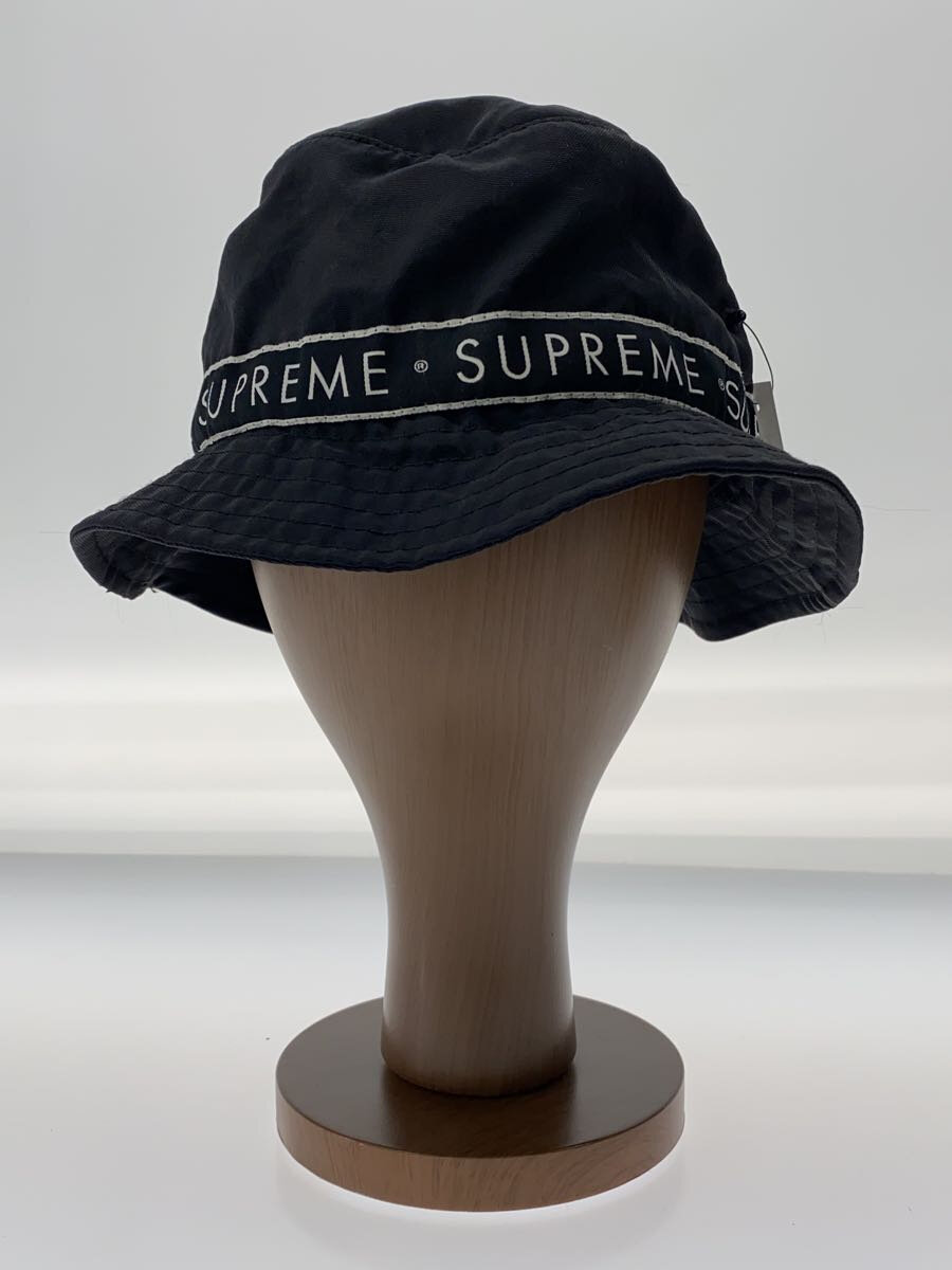 【中古】Supreme◆バケットハット/--/BLK/無地/メンズ【服飾雑貨他】