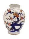【中古】深川製磁◆壷・花瓶/WHT【インテリア小物・日用雑貨】