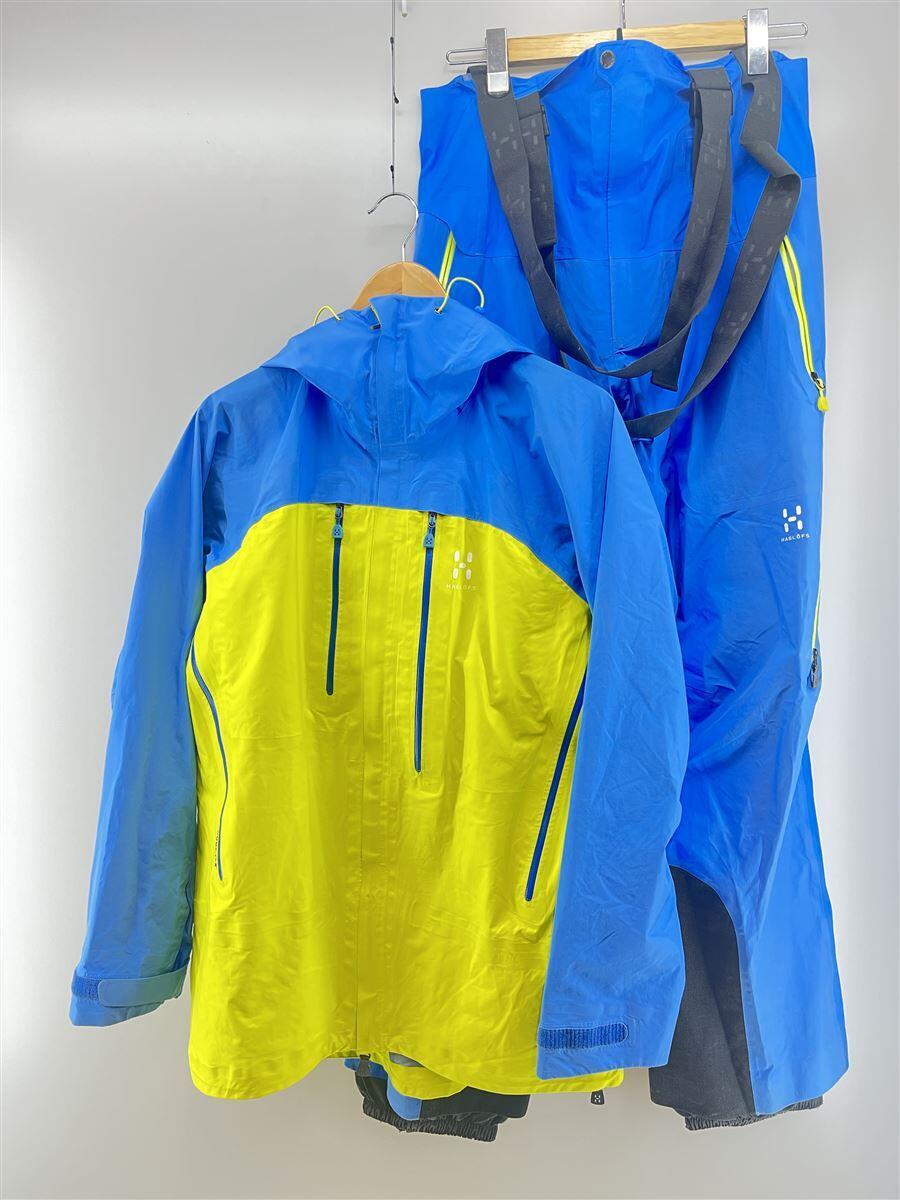 【中古】HAGLOFS◆ウェアー/L/BLU【スポーツ】