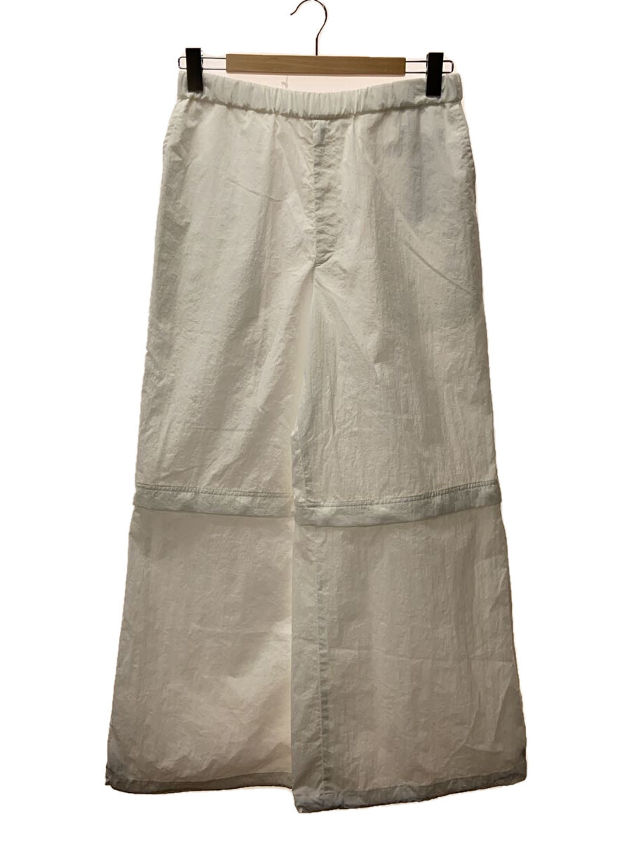 【中古】LAD MUSICIAN◆24SS/CONVERTIBLE PANTSボトム/44/ナイロン/WHT/無地/2124-510【メンズウェア】