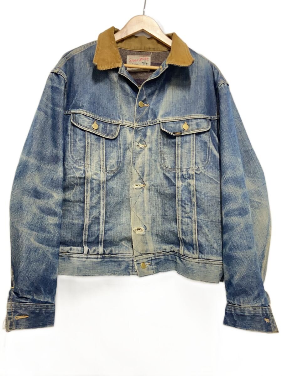 【中古】Lee◆Vintage 101LJ STORM RIDER Gジャン/44/デニム/IDG//【メンズウェア】
