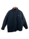 【中古】NAUTICA◆ダウンジャケット/S/ナイロン/BLK/8788-0024【メンズウェア】