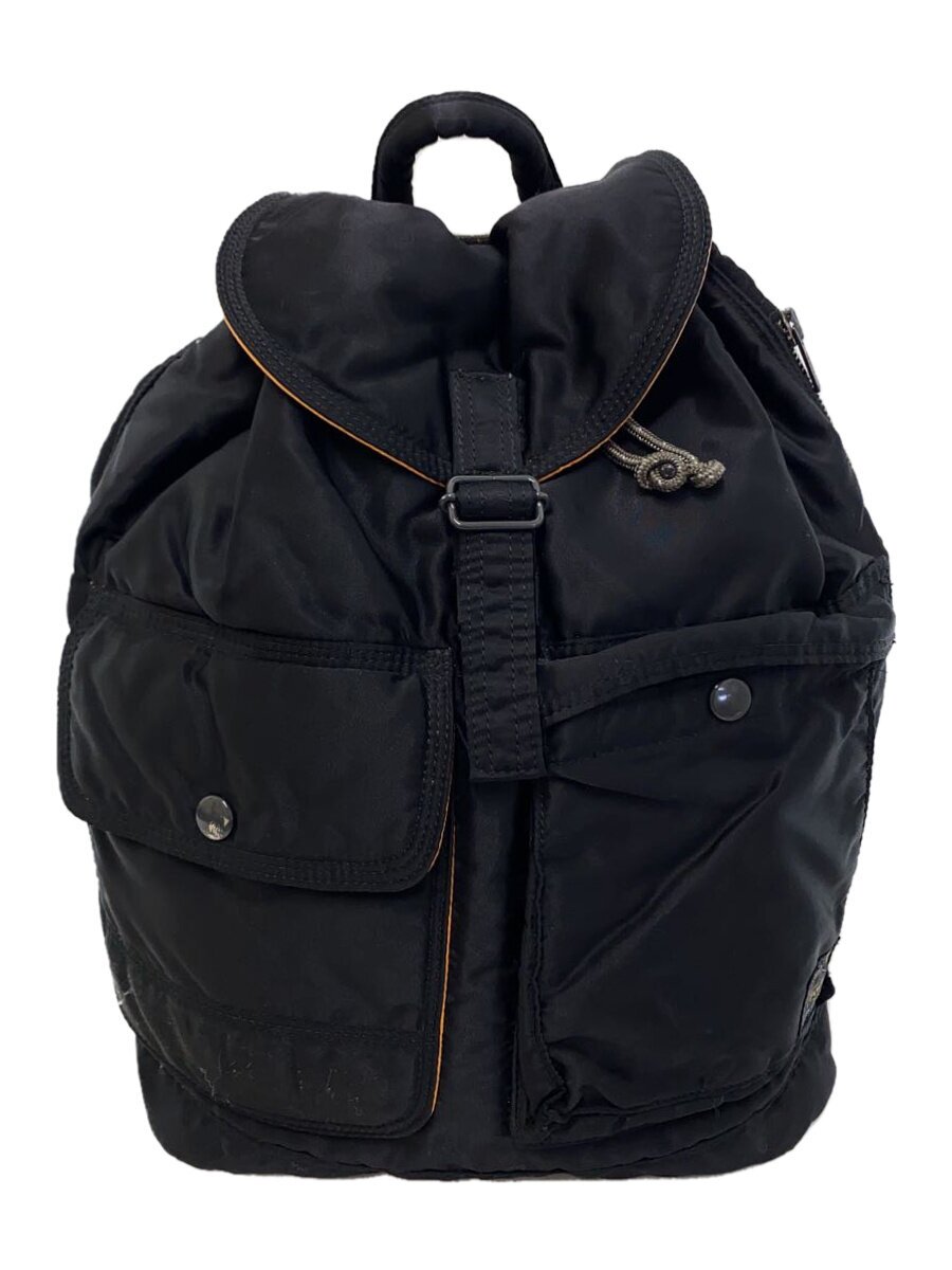 【中古】PORTER◆リュック/ナイロン/ブラック/タンカー/TANKER/バックパック【バッグ】
