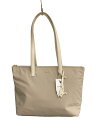 【中古】agnes b.◆トートバッグ/ナイロン/ベージュ/IS11LZ-07【バッグ】(4)