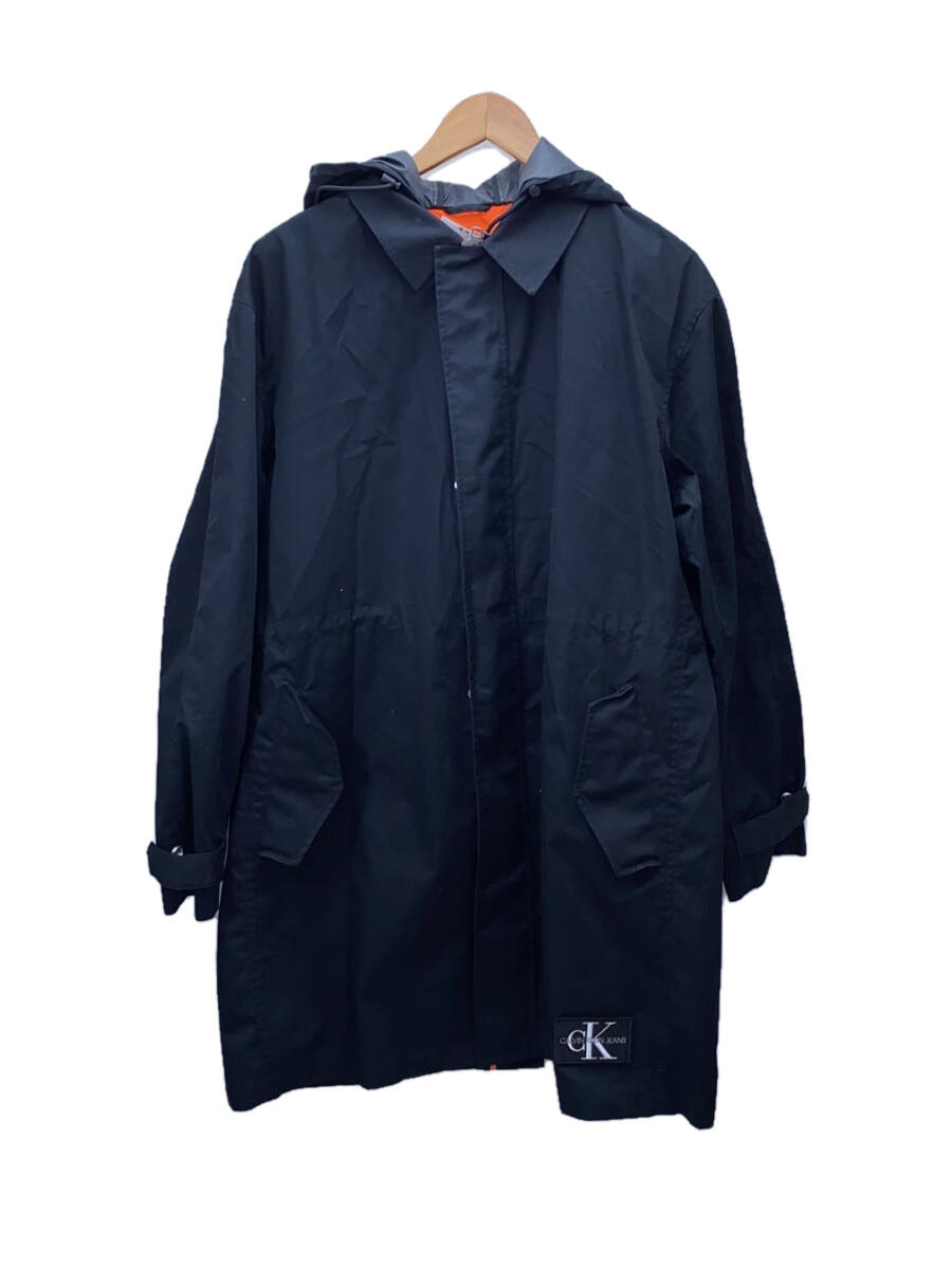 【中古】Calvin Klein◆ナイロンジャケット/M/ポリエステル/BLK/J314087【メンズウェア】