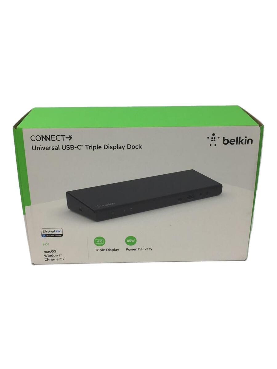 【中古】BELKIN◆Belkin 15 in 1 USB-C トリプル ディスプレイ ドック ドッキング【パソコン】