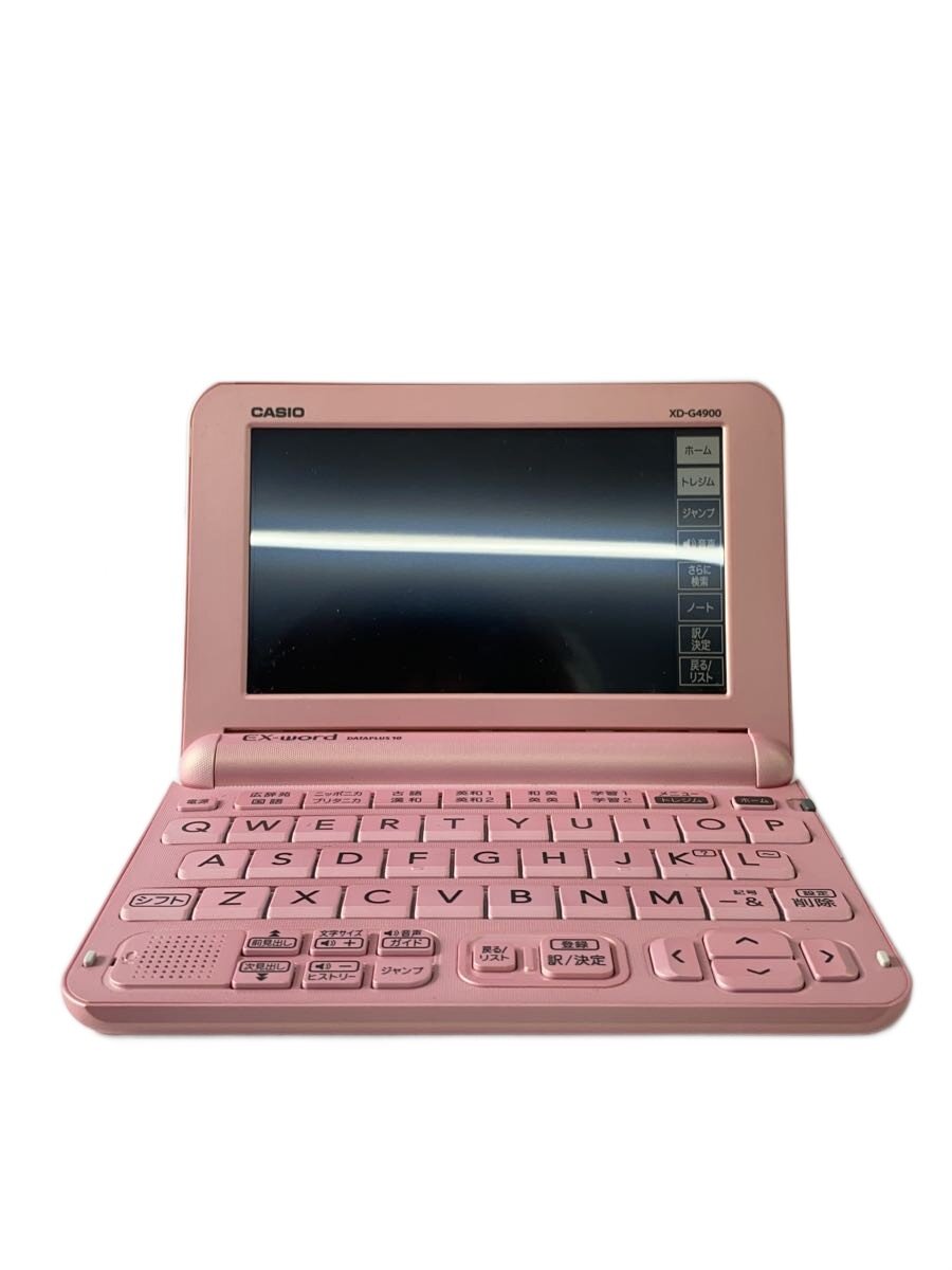 CASIO - 【中古】CASIO◆電子辞書 エクスワード XD-G4900PK [ライトピンク]//【家電・ビジュアル・オーディオ】