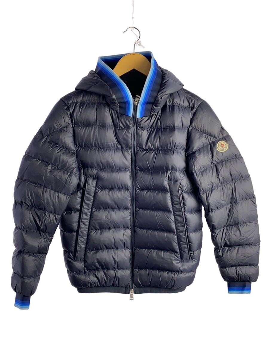 【中古】MONCLER◆ダウンジャケット/0/ポリエステル/NVY/無地/c-zind-18-239 ...