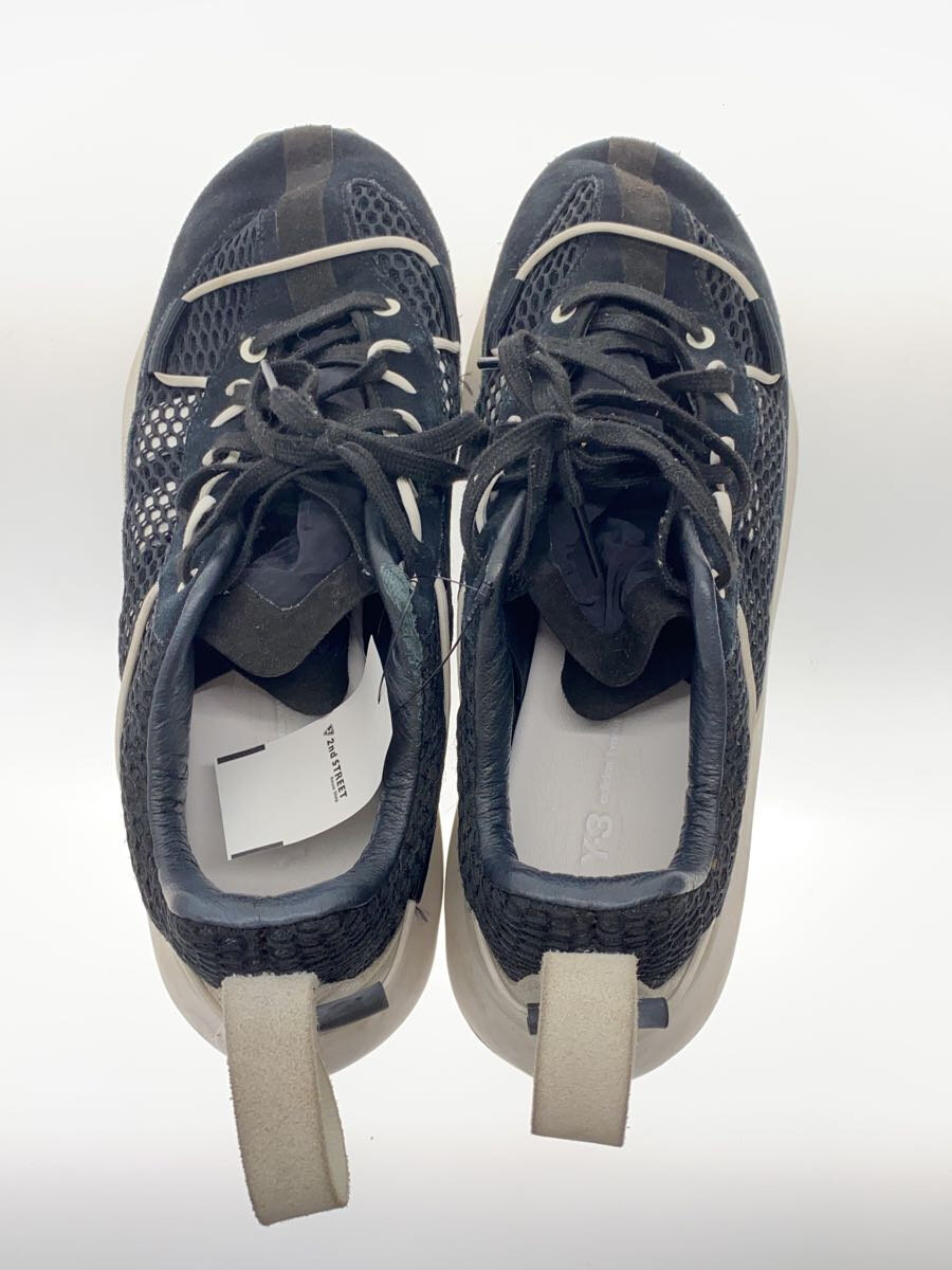 【中古】Y-3◆SHIKU RUN/ローカットスニーカー/26.5cm/ブラック/GW8652【シューズ】