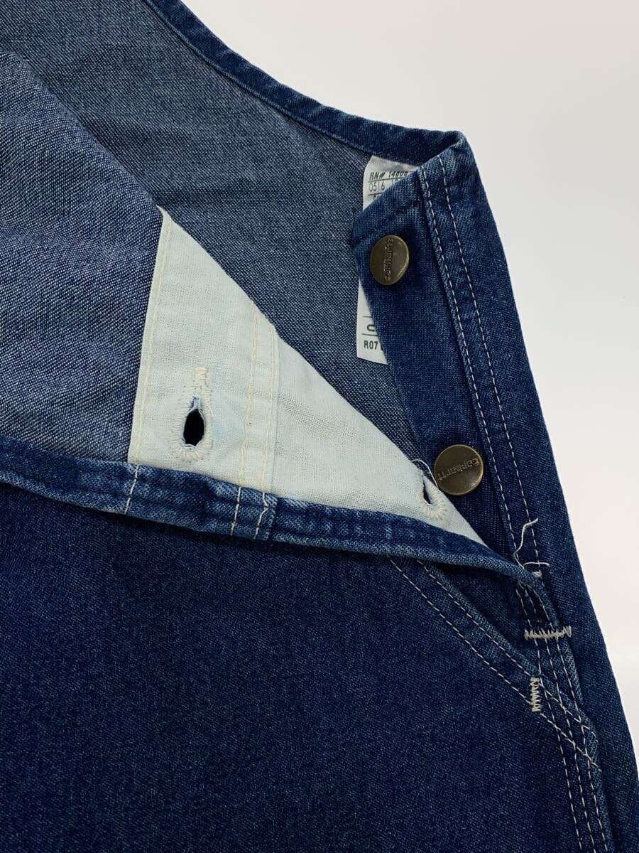 【中古】Carhartt◆オーバーオール/38/デニム/IDG/R07 D8T【メンズウェア】