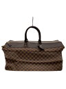 【中古】LOUIS VUITTON◆グリニッジGM_ダミエ・エベヌ_BRW/PVC/BRW【バッグ】