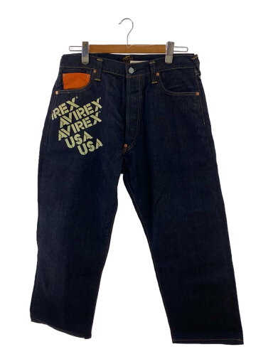 【中古】AVIREX◆ボトム/36/コットン/NVY/無地/465622101/AVIREX × EVISU【メンズウェア】 【中古】AVIREX◆ボトム/36/コットン/NVY/無地/465622101/AVIREX × EVISU【メンズウェア】