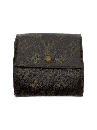 【中古】LOUIS VUITTON◆ポルト・モネ・ビエ・カルト・クレディ_モノグラム・キャンバス_BRW/PVC/BRW/レディース【服飾雑貨他】 【中古】LOUIS VUITTON◆ポルト・モネ・ビエ・カルト・クレディ_モノグラム・キャンバス_BRW/PVC/BRW/レディース【服飾雑貨他】