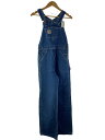 【中古】Carhartt◆カーハート/オーバーオール/28/デニム/IDG/無地/R07-DST【メンズウェア】