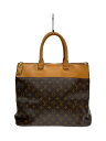 【中古】LOUIS VUITTON◆モノグラム/スペシャルオーダーグリニッジPM/ボストンバッグ/PVC/ブラウン/M50215【バッグ】