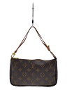 【中古】LOUIS VUITTON◆1)ポシェット・アクセソワール_モノグラム・キャンバス_BRW/PVC/BRW【バッグ】(4)