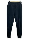 【中古】DRAWER◆FALL2 14Gウールカシミヤ ミラノ編み ニットパンツ/2/ウール/BLK/無地/6514-105-127【レディースウェア】