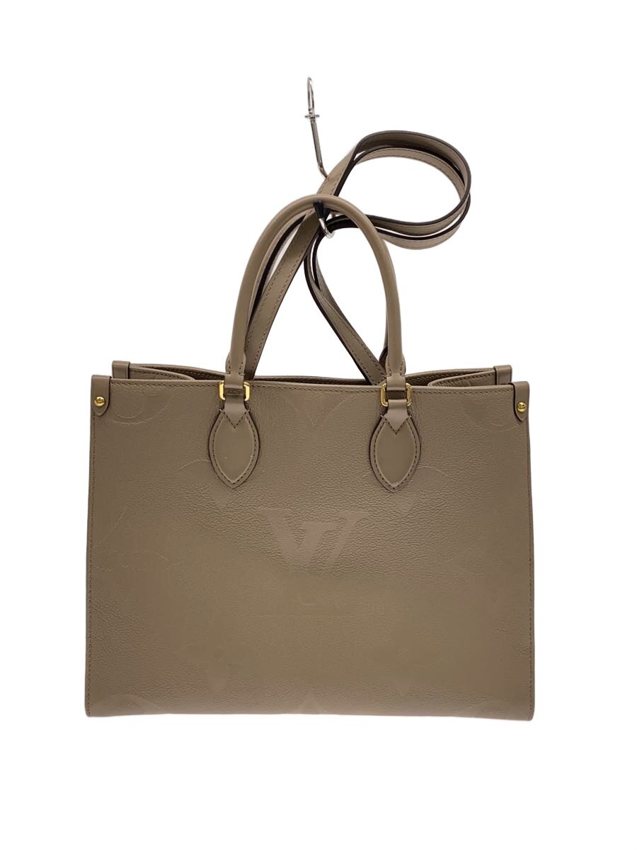 【ブランド】LOUIS VUITTON 【ブランドカナ】ルイヴィトン 【型番】M45607 【程度】A 【サイズ】 【メインカラー】グレー 【素材・生地】レザー 【キーワード】　　 2025/12/11 セカンドストリート仙台一番町店【3326】【中古】LOUIS VUITTON◆オンザゴーMM_モノグラム・アンプラント/レザー/グレー ブランド LOUIS VUITTON 型番 M45607 カラー グレー 柄 モノグラム 素材・生地 レザー>色・素材について サイズ >サイズ表示について 実寸（cm） 【バッグ】 マチ：14 / 高さ：25 / 幅：34 / 持ち手：35 【その他】 その他サイズ：/ 商品は　セカンドストリート仙台一番町店の店頭にて販売しております。商品に関するお問合わせは、お電話(TEL:022-722-0671)にて、問合わせ番号：2333262003334をお伝えください。 配送方法やお支払い方法に関するお問い合わせは、サポートセンターまでご連絡をお願いします。 ※お電話の対応は営業時間内のみとなります。お問い合わせフォームでお問い合わせの際はご注文番号をご記入下さい この商品に関する出品店舗からのコメント 【商品名】オンザゴーMM_モノグラム・アンプラント【型番】M45607■状態A目立ったダメージや汚れはなく、中古品としては綺麗な状態です。店頭でも同時販売を行っているため、商品説明に記載の無い汚れやダメージが生じる場合がございます。状態について等ご不明な点、ご質問はお気軽に当店までお問合せ下さいませ。