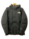 【中古】THE NORTH FACE◆Mountain Down Jacket/ダウンジャケット/M/ポリエステル/BLK/ND92237【メンズウェア】