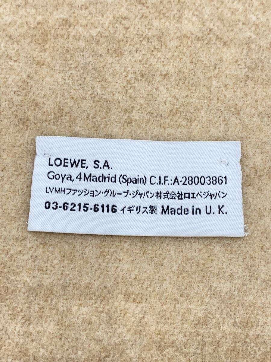 2nd STREET 楽天市場店の【中古】LOEWE◆マフラー/ウール/BEG/レディース/A-28003861/羽毛立ち、毛玉有【服飾雑貨他】｜アングル2