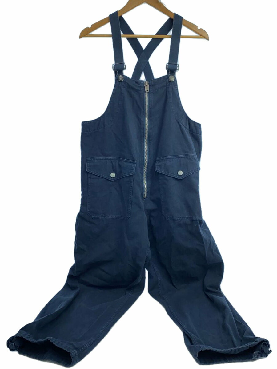 【中古】Nigel Cabourn◆LYBRO DECK WADER/オーバーオール/48/コットン/ネイビー/無地/8038-13-50500【メンズウェア】