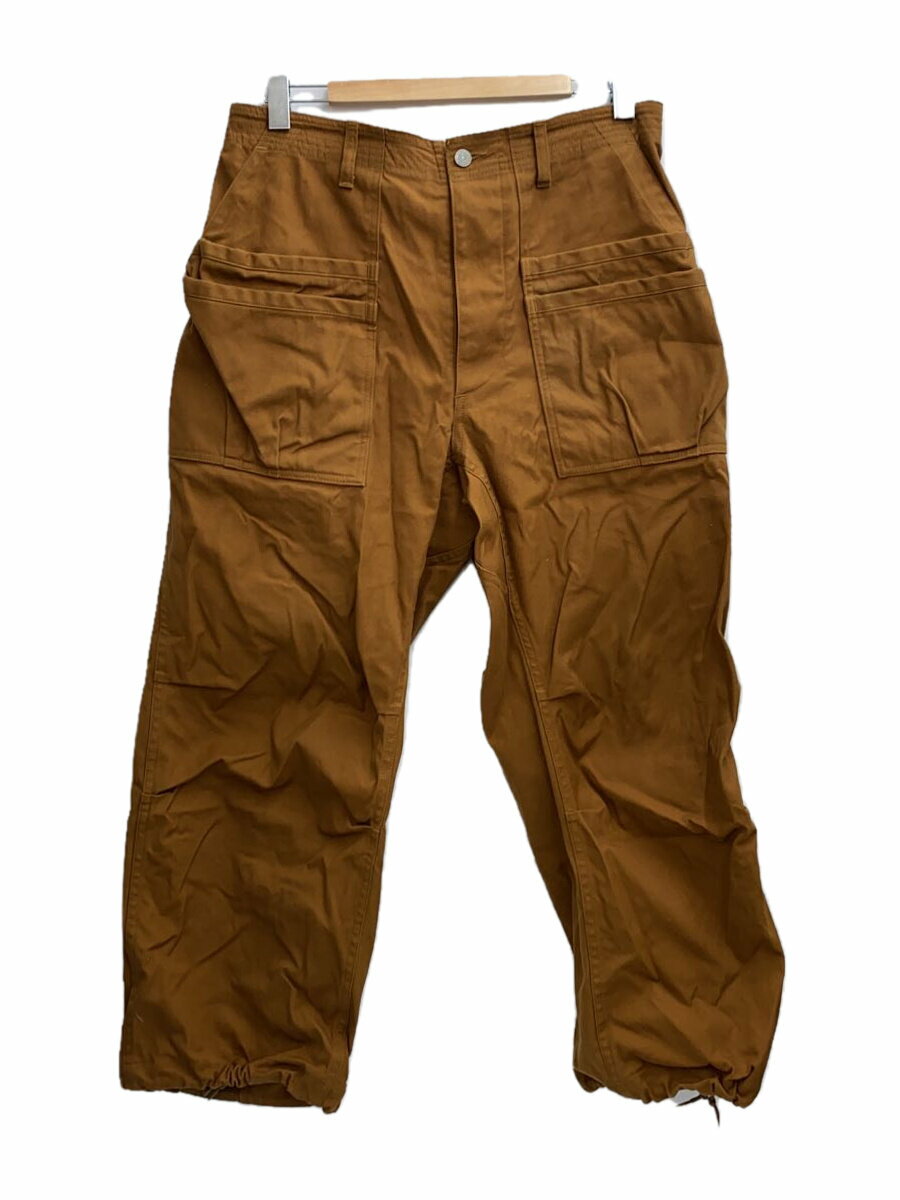 【中古】SASSAFRAS◆ストレートパンツ/XL/コットン/CML【メンズウェア】