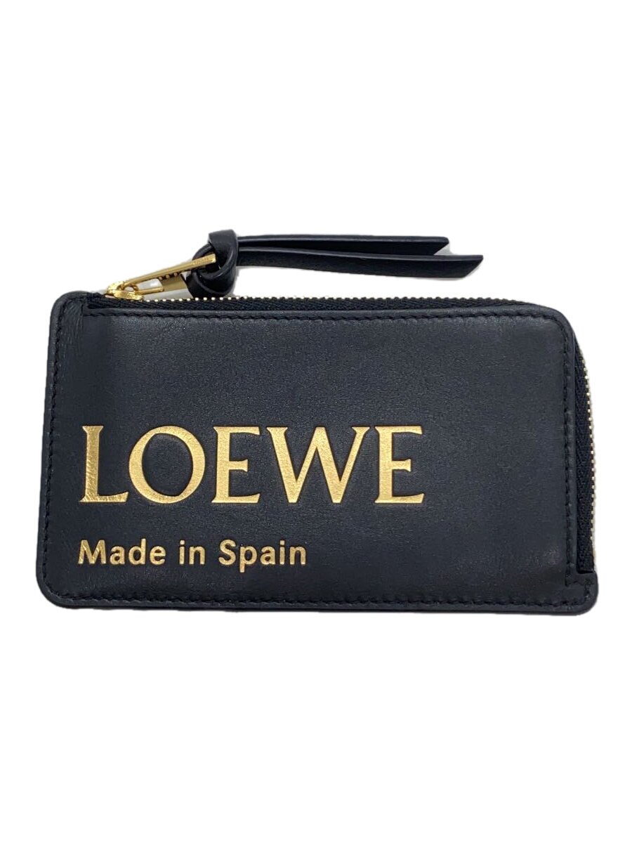 Clothing Accessories (Caps, Ties, Belts) - 【中古】LOEWE◆コインケース/--/BLK/無地/レディース【服飾雑貨他】
