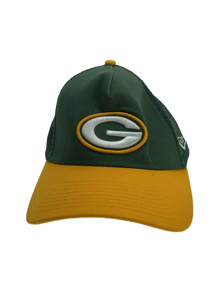【中古】NEW ERA◆メッシュキャップ/FREE/GRN/メンズ【服飾雑貨他】