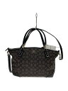 【中古】COACH◆バッグ/--/GRY【バッグ】