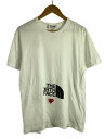 【中古】PLAY COMME des GARCONS◆Tシャツ/XL/コットン/WHT/AE-T202【メンズウェア】(4)