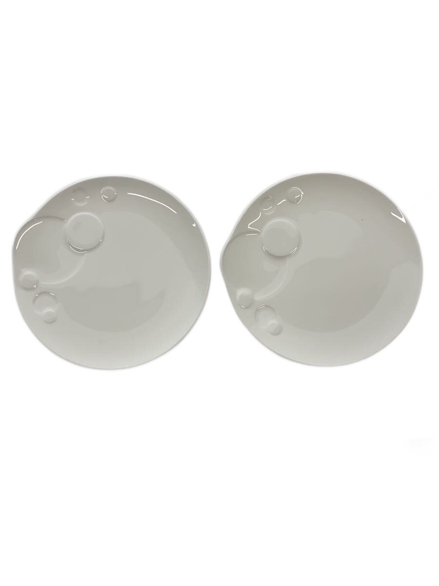 【中古】TIFFANY&Co.◆プレート/2点セット/WHT/ムーンスプレート/【キッチン用品】