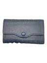 【中古】BOTTEGA VENETA◆キーケース/レザー/BLK/無地/メンズ/284137【服飾雑貨他】