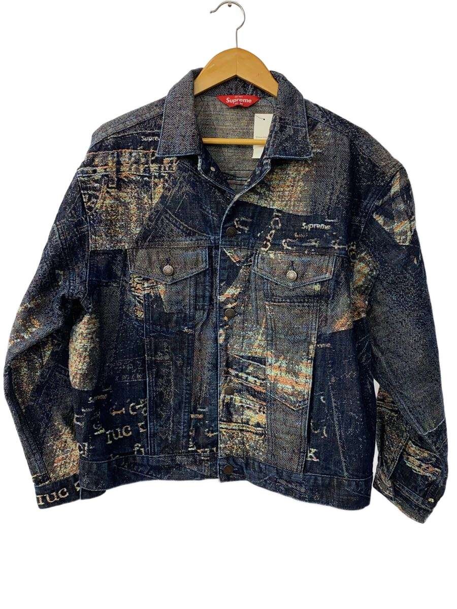 楽天市場】Supreme Archive Denim Jacquard Trucker Jacketの通販