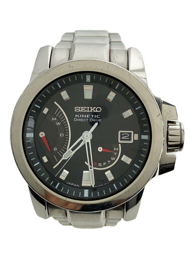 【中古】SEIKO◆クォーツ腕時計/アナログ/ステンレス/ブラック/5D44-0AB0/ブライツフィニックス/電池切れ【服飾雑貨他】 【中古】SEIKO◆クォーツ腕時計/アナログ/ステンレス/ブラック/5D44-0AB0/ブライツフィニックス/電池切れ【服飾雑貨他】