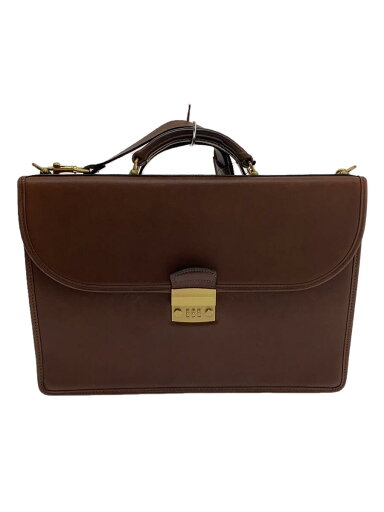 【中古】COACH◆ブリーフケース/レザー/ブラウン/9952【バッグ】 【中古】COACH◆ブリーフケース/レザー/ブラウン/9952【バッグ】