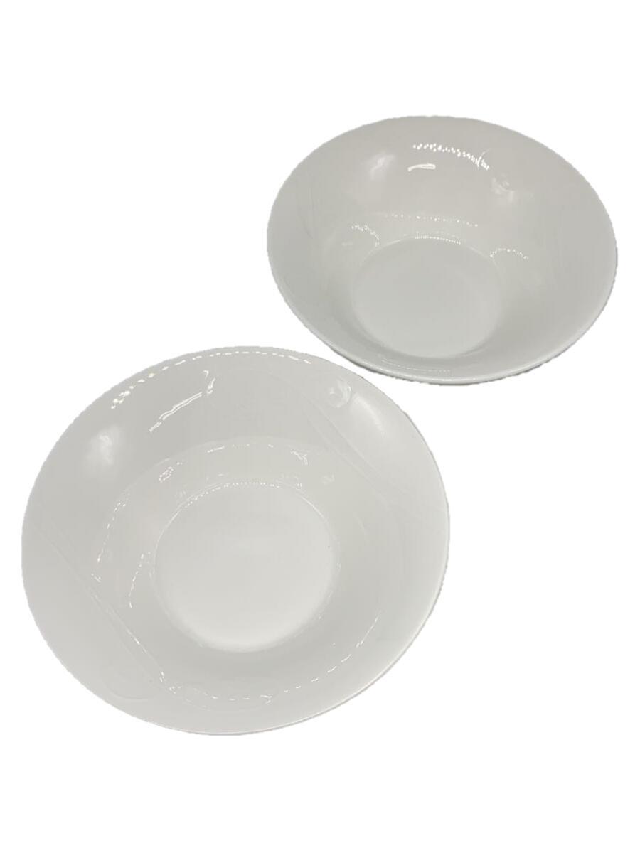 【中古】WEDGWOOD◆洋食器その他/2点セット/WHT【キッチン用品】