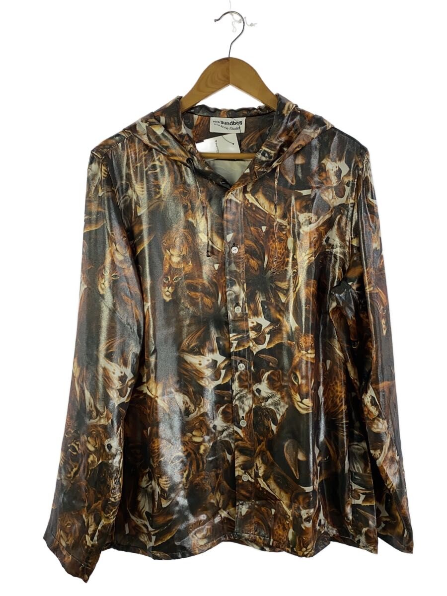 Rakuten - 【中古】Acne Studios(Acne)◆ジャケット/44/ポリエステル/CML/総柄【メンズウェア】