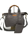 【中古】Acoustic world/ショルダーバッグ/キャンバス/GRY【バッグ】